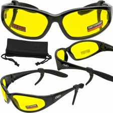 HERCULES Safety Glasses with Ear Locks and Pouch - ANSI Z87.1 Safety Compliant