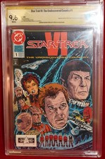 Star Trek VI:The Undiscovered Country 1 -Signed George Takei - CBCS 9.6 like CGC