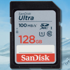 Ultra 128 GB SD SDXC Memory Card SDSDUNC-128G-GN3IN 100mbps