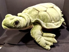 F*A*O* Schwarz Sea Turtle Plush 20'' Gently Loved Very Cuddly Collectable CLEAN
