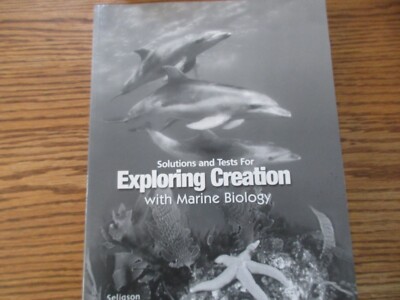Exploring Creation with Marine Biology (solutions/tests)