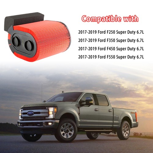Filtro de aire de motor para 17 - 19 Ford Super Duty 6.7L FA1927 HC3Z-9601-A HC349601AF - Imagen 2 de 7