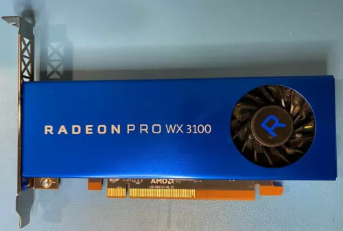 AMD Radeon Pro WX 3100 WX3100 Graphics Card 4 GB GDDR5 PCIe 3.0 x16