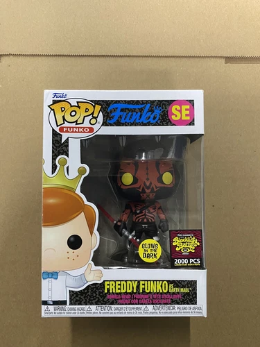 SDCC 2022 Funko Fundays Freddy Funko As Darth Maul Glow In The Dark LE 2000 PCs