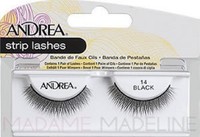 2 Pairs Andrea Modlash 14 False Eyelashes Strip Lashes Black 61923 2 Pairs Andrea Modlash 14 False Eyelashes Strip Lashes Black 61923