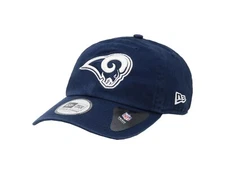 New Era 9Twenty Men Women Cap Los Angeles Rams Navy Blue Classic Adjustable Hat