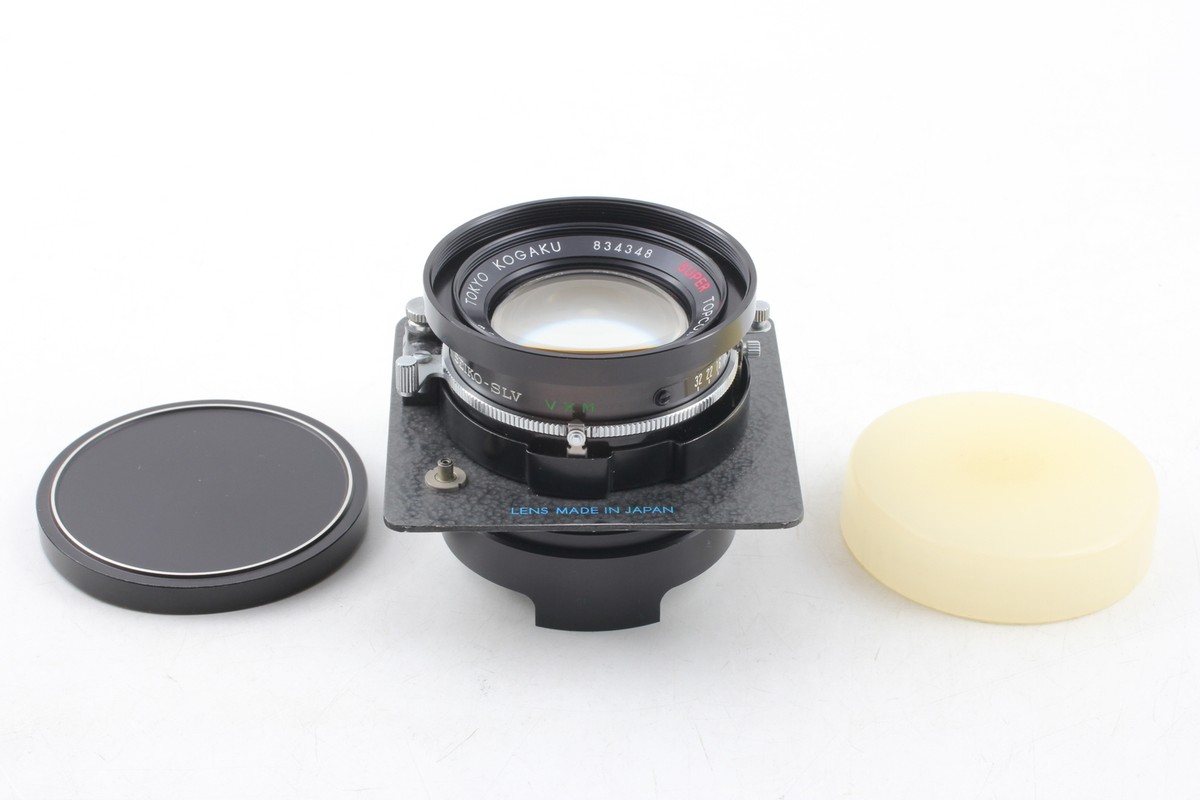 SUPER TOPCOR 105mm f/4.5 レンズ MINT] Tokyo Kogaku Super Topcor 105mm f/4.5 Lens 6x9 45in