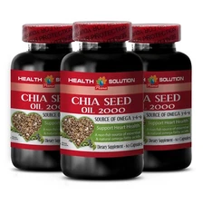 essential skin care supplements - CHIA SEED OIL 2000 - Healthy Fatty Acids 3Bot