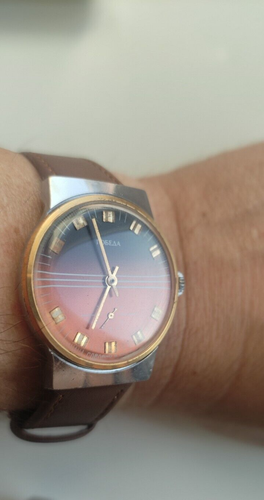 rare vintage wrist watch Victory/ Pobeda made in USSR serviced ds416 - Picture 6 of 10