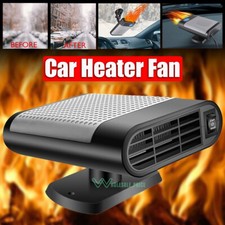 Ventilador Calentador Port til 12V Cami n Coche Calentador de Aire Parabrisas