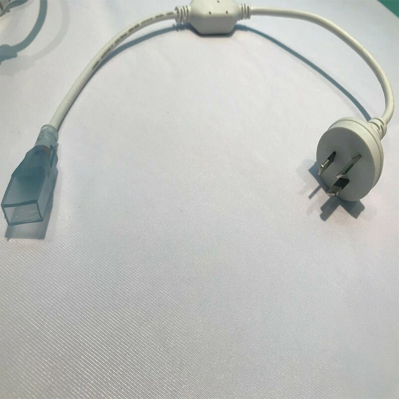 15Pcs Power Cord Connector Cable for W8mmxH17mm LED Neon Rope Lights 110V/220V - Image 3 of 4