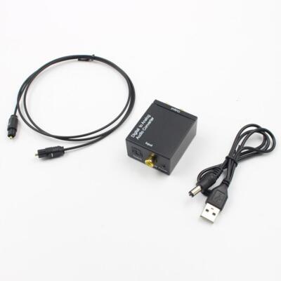 `Digital to Analog Audio Converter DAC Amplifier Decoder Optical ...