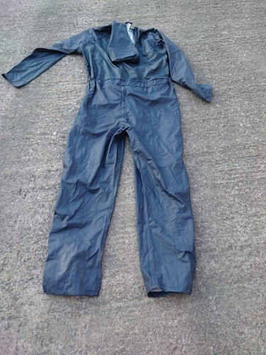 Ladies Or Mens Black Colour Waterproof Overalls Or All In One Or Coveralls. - Picture 5 of 5