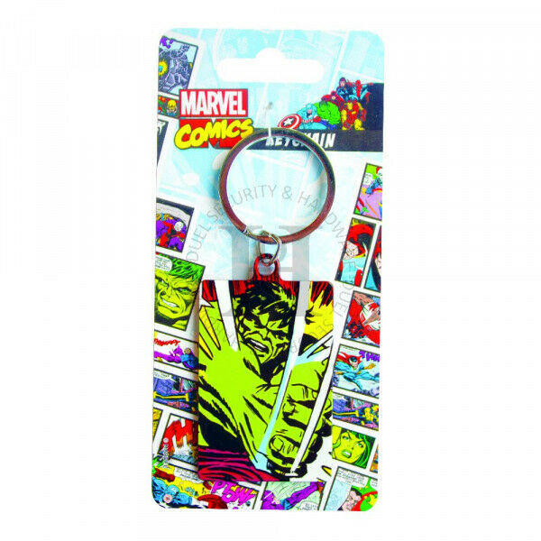 Marvel MK38673C Incredible Hulk Premium Steel Licensed Keychain-Keyring