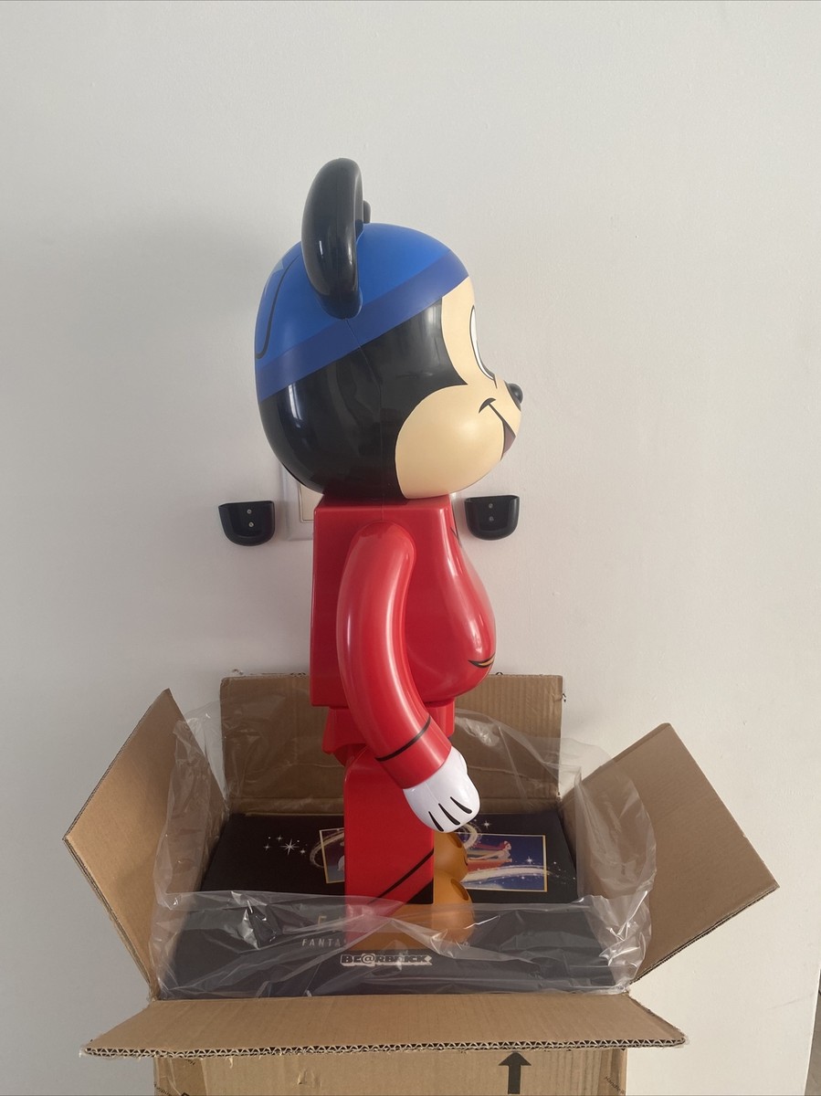 Mickey Mouse 1000% Bearbrick Fantasia Version Disney Medicom Mickey Mouse 1000% Bearbrick Fantasia Version Disney Medicom