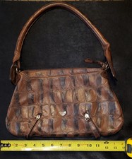Roberto Cavalli Freedom Croc Handbag