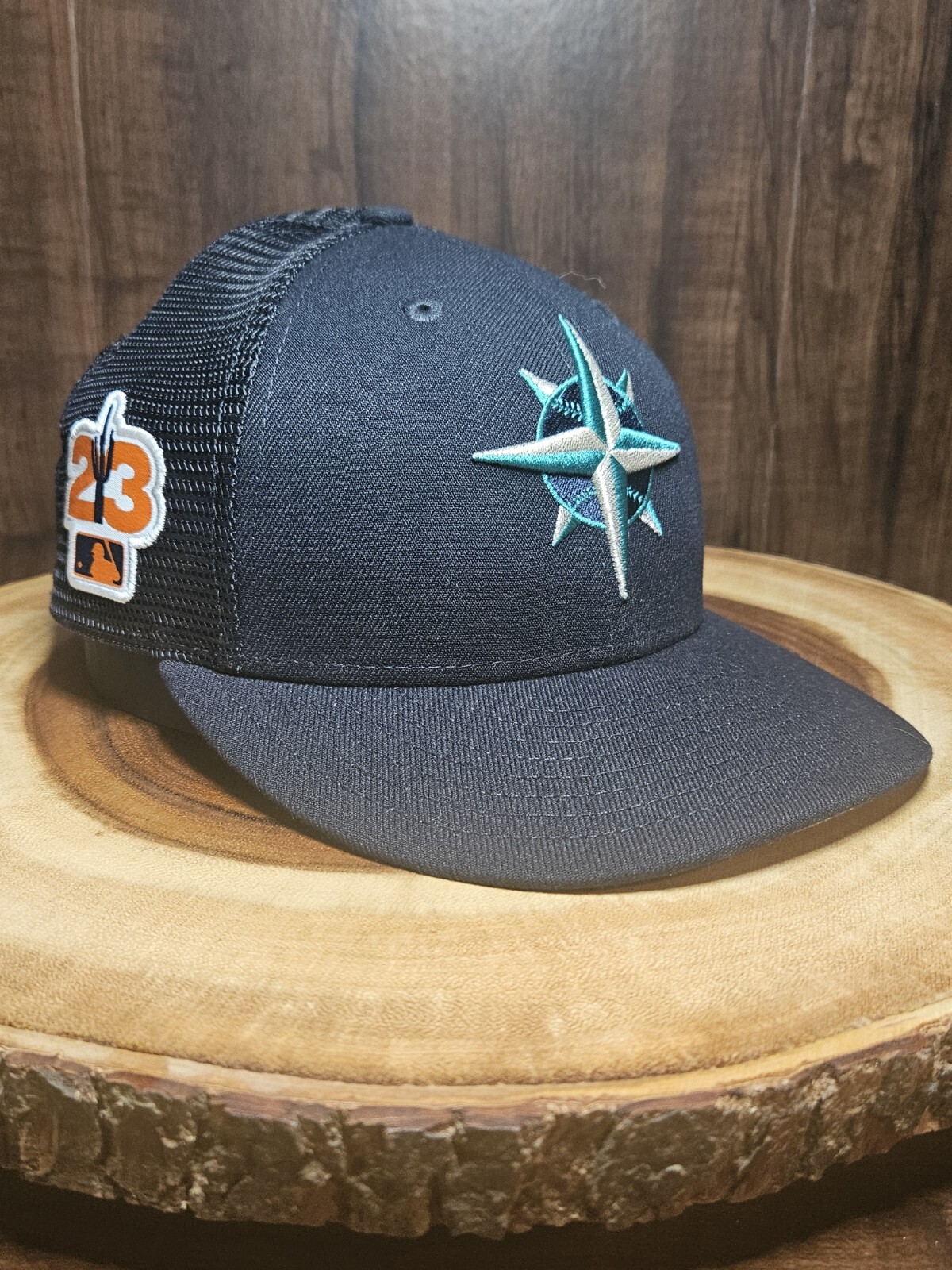 Seattle Mariners Spring Training  New Era 59Fifty Fitted Hat Cap Size 7 3/8 MLB