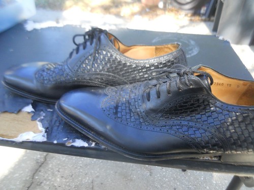 Magnanni Men's Leather Shoes Size 15.D 