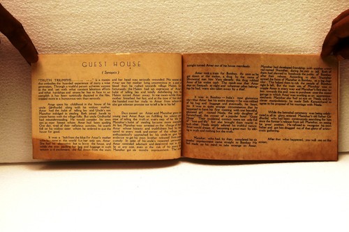 Livret de films hindi vintage livre de presse de Bollywood film indien maison d'hôtes Shakil - Photo 4/8