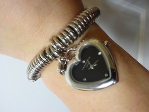 watch with bracelet attached