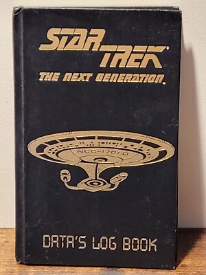 STAR TREK: THE NEXT GENERATION : DATA'S LOG BOOK - Hardcover