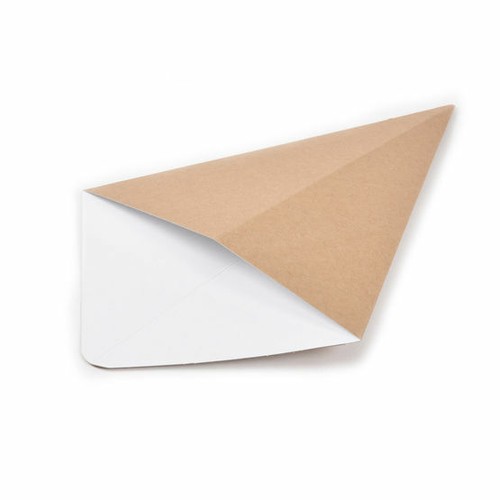 CHIP CONE Schaufel Kraft Einweg Karton zum Mitnehmen Fast Food Verpackung x50 - Bild 6 von 12