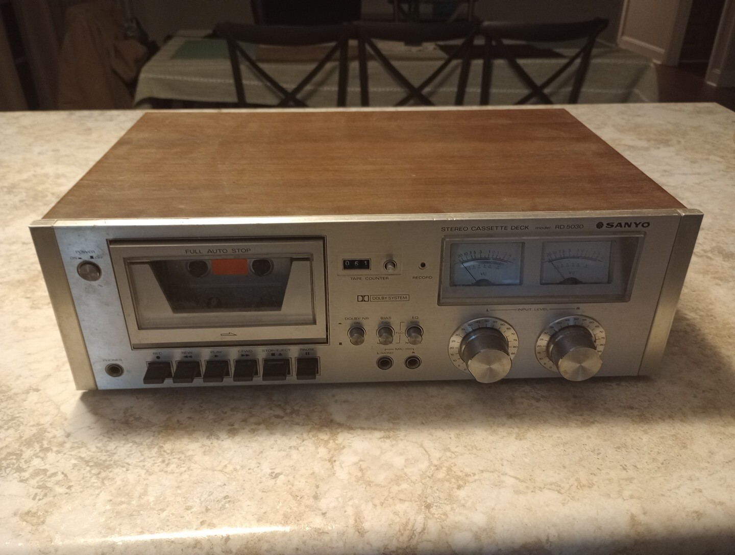 SANYO RD5030 CASSETTE DECK RD 5030 Works Great eBay