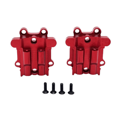 Aluminum metal CNC Upgrade Parts DIY Red For 1/16 GR UD M16 Rc Off-road car - Picture 15 of 27