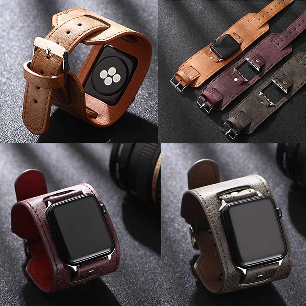 Leather Iwatch Genuine Apple Watch Band 38mm Leather Bracelet