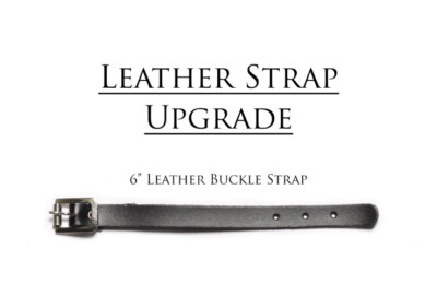 leather strap for luggage or bag tag