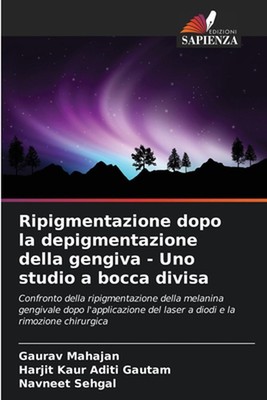Ripigmentazione dopo la depigmentazione della gengiva - Uno studio a bocca divis
