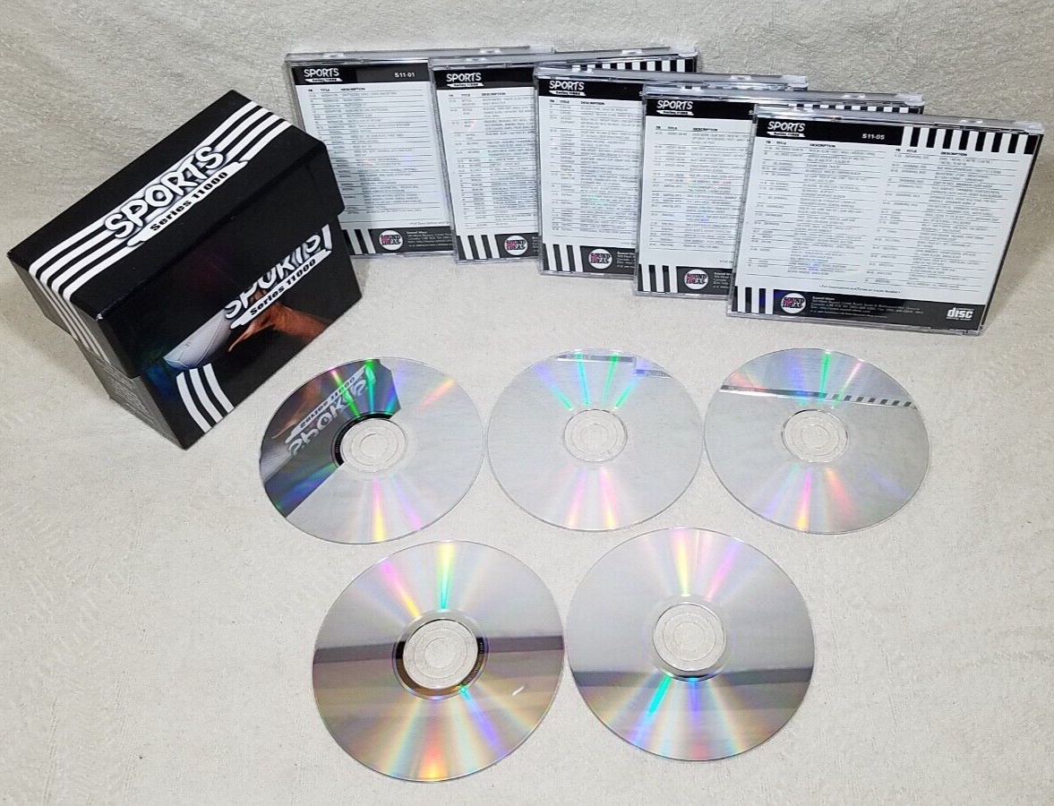 SOUND IDEAS SPORTS SERIES 11000 SFX SOUND EFFECTS LIBRARY SAMPLES