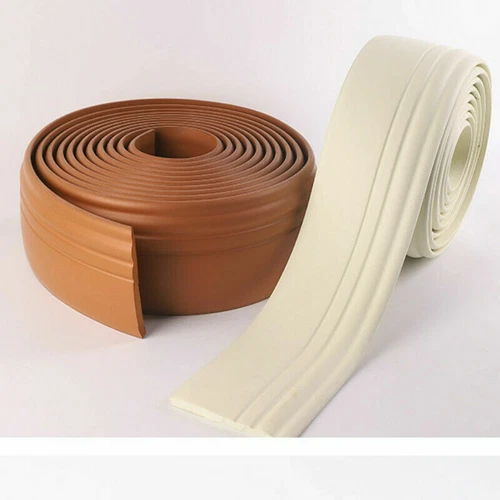 5M Self Adhesive Skirting Line Baseboard Waistline Border Wall Trim Stickers DIY - Picture 5 of 20