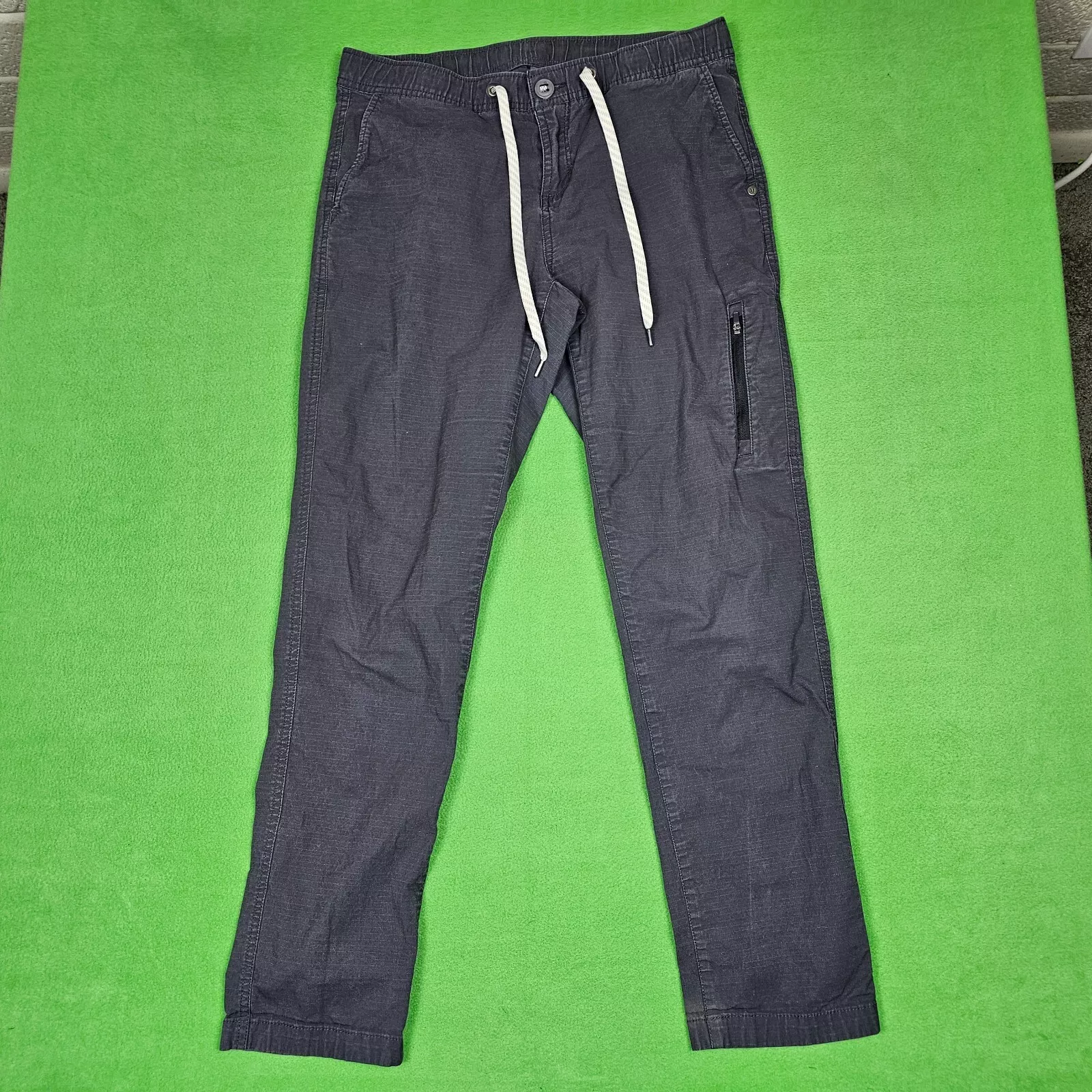 vuori ripstop drawstring cotton stretch performance pants
