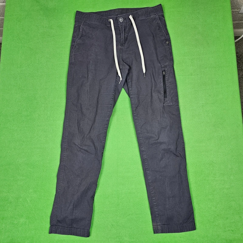vuori ripstop drawstring cotton stretch performance pants