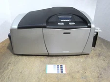 Fargo DTC400 Dual-Sided ID Card Printer P/N 044100 w/ 1938 Cards Printed
