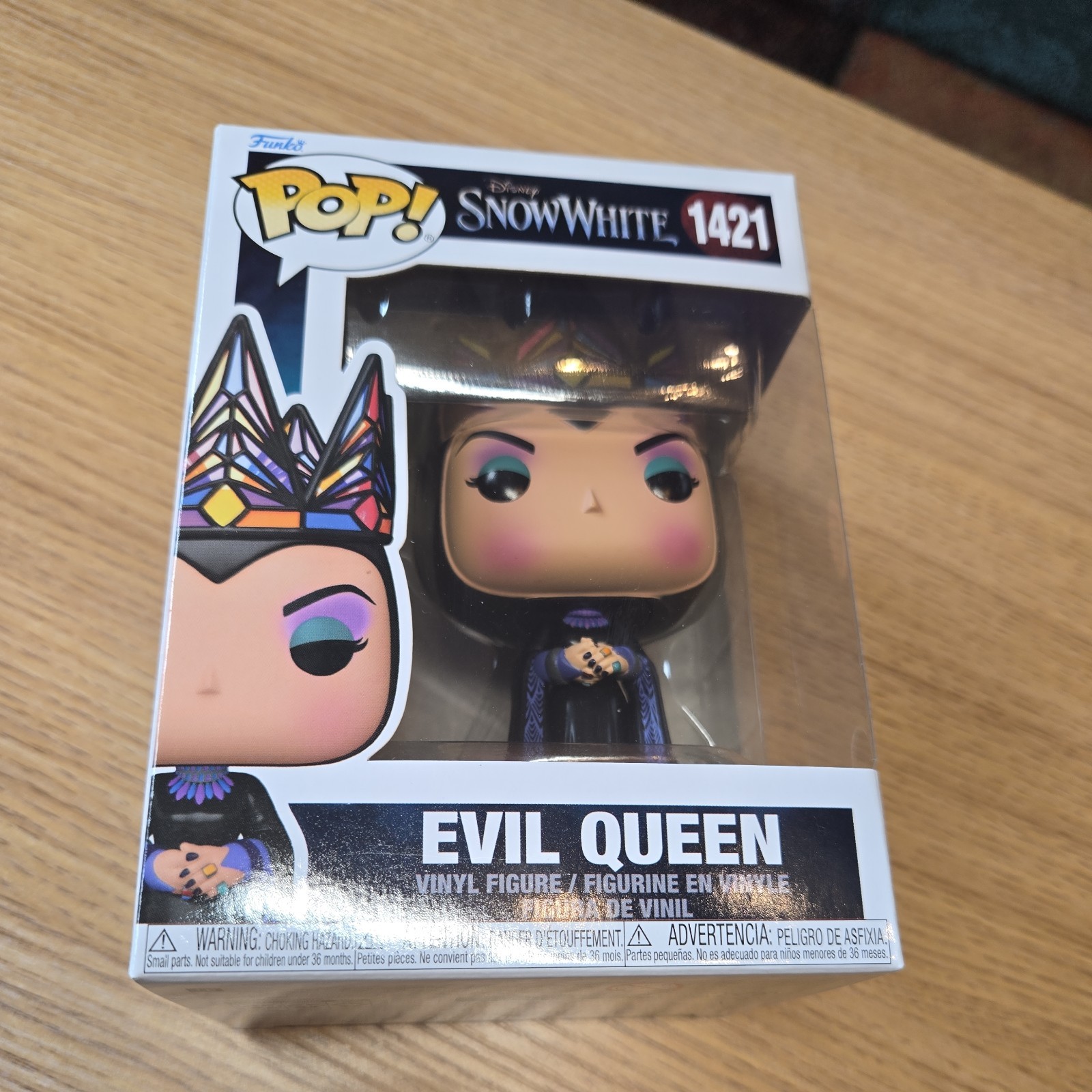 Funko POP! Disney: Snow White Live Action Evil Queen Vinyl Figure Collectible Nw