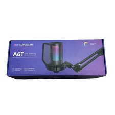 FIFINE Gaming PC USB Microphone A6T AMPLIGAME Black