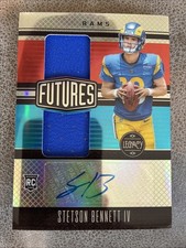 2023 Panini Legacy - Futures Dual Patch Autographs Stetson Bennett #FDA-33...