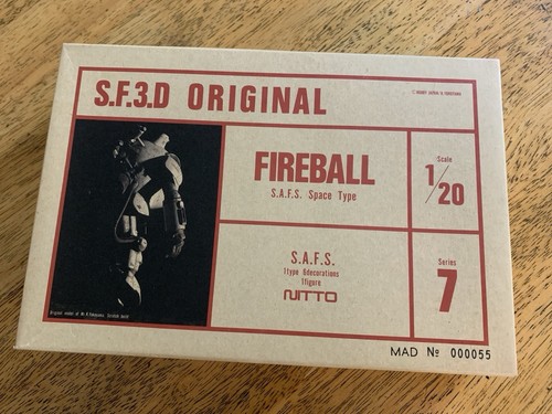 S.F.3.D Original - S.A.F.S. Super Armored Fighting Suit FIREBALL (Nitto) 1/20th