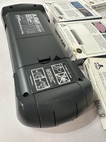 VINTAGE ATARI LYNX 1 CONSOLE BOXED 9X GAMES BATTERY PACK LOT CIB WORKING