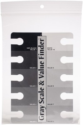 6er Pack - The Color Wheel Company Grauwaage & Wertfinder - 4''X6'' - 3505