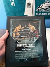 The Miz vs. Sami Zayne Survivor Series 2016 Match Plaque WWE Fanatics