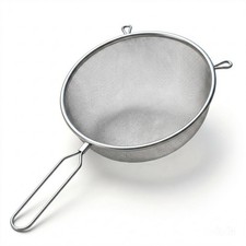 20cm Fine Mesh Sieve Strainer Stainless Steel Premium Quality  Strong Handle