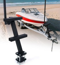 2 Step Boat Trailer Steps, Heavy Duty 350 LBS Capacity, Boat Steps with Handle