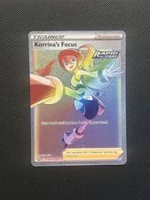 Pokemon Cards Korrina's Focus 174/163 Battle Styles Rare Rainbow NM