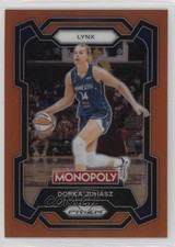 2024 Panini Prizm Monopoly WNBA Orange 122/124 Dorka Juhasz Juhász #25 06y2