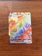 Pokémon TCG Trevenant VMAX Rainbow Holo Ultra Rare Card 206/203 Evolving Skies on eBay