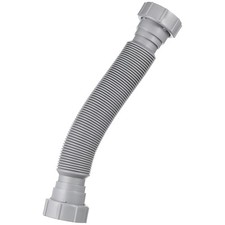  Bathroom U Bend Connecting Drain Tube under Sink Flex Pipe Flexible Connector