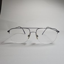 AUTOFLEX MARCHON EYEWEAR 17 STEELGREY 59-17-145 FLEX HINGE EYEGLASS FRAMES EUC